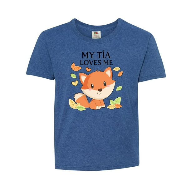 Little Fox Baby T-Shirt inktastic My Tía Loves Me Little Fox Baby T-Shirt inktastic My Tía Loves Me